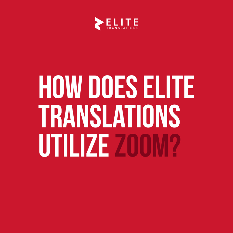 How Does Elite Translations Utilize Zoom-01