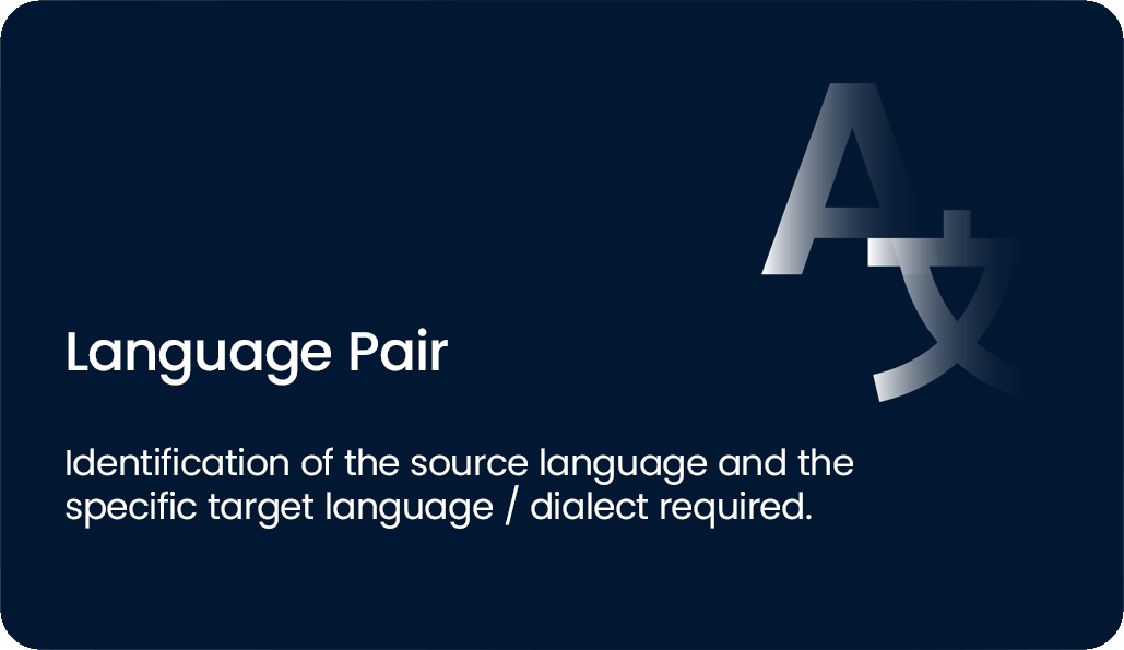Language Pair