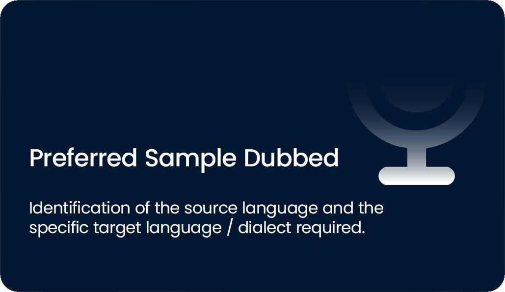 Preferred Sample Dubbed